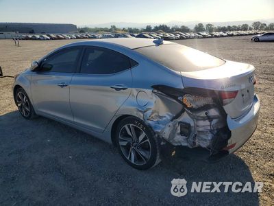 Drugie zdjęcie samochodu z przodu: 2014 HYUNDAI ELANTRA LIMITED VIN:KMHDH4AE2EU107512 - miniatura