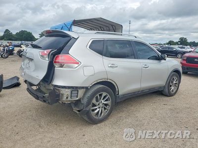 Trzecie zdjęcie samochodu z tyłu: 2015 NISSAN ROGUE SL VIN:5N1AT2MT6FC905566 - miniatura