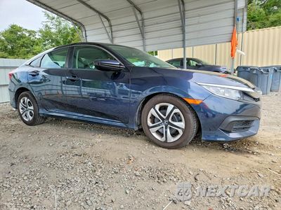 Czwarte zdjęcie samochodu z boku: 2018 HONDA CIVIC LX VIN:2HGFC2F58JH573100 - miniatura