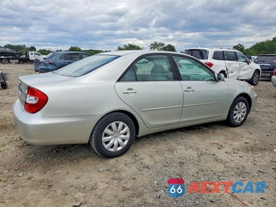 Trzecie zdjęcie samochodu z tyłu: 2003 TOYOTA CAMRY LE VIN:JTDBE32K230169676 - miniatura