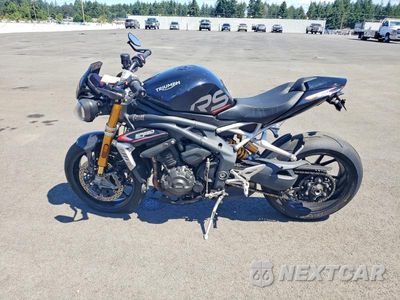 Trzecie zdjęcie samochodu z tyłu: 2022 TRIUMPH MOTORCYCLE SPEED TRIPLE 1200 RS VIN:SMTP01ST6NTAG4383 - miniatura