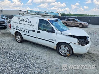 Czwarte zdjęcie samochodu z boku: 2006 CHEVROLET UPLANDER INCOMPLETE VIN:1GBDV13L06D200784 - miniatura