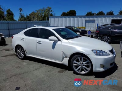 Czwarte zdjęcie samochodu z boku: 2007 LEXUS IS 250 VIN:JTHBK262372050556 - miniatura