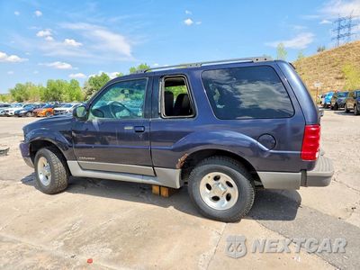 Drugie zdjęcie samochodu z przodu: 2001 FORD EXPLORER SPORT VIN:1FMCU70E21UA02554 - miniatura