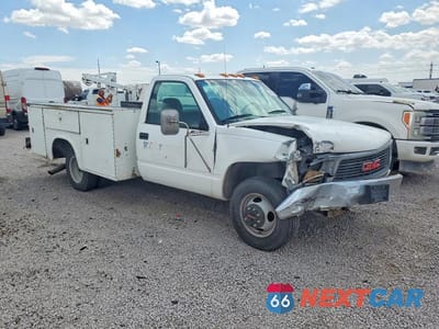 Czwarte zdjęcie samochodu z boku: 1995 GMC SIERRA VIN:1GDJC34KXSE522533 - miniatura