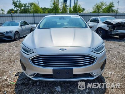 Piąte zdjęcie samochodu w środku: 2019 FORD FUSION SEL VIN:3FA6P0CD3KR219631 - miniatura