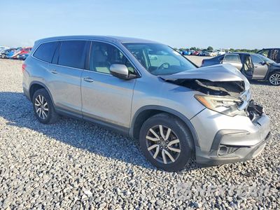 Czwarte zdjęcie samochodu z boku: 2019 HONDA PILOT EXL VIN:5FNYF5H50KB036371 - miniatura