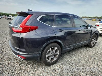 Trzecie zdjęcie samochodu z tyłu: 2017 HONDA CR-V EX VIN:5J6RW1H50HL013041 - miniatura