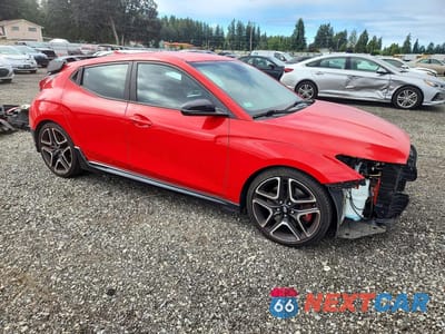 Czwarte zdjęcie samochodu z boku: 2022 HYUNDAI VELOSTER N BASE VIN:KMHT36AH0NU012043 - miniatura