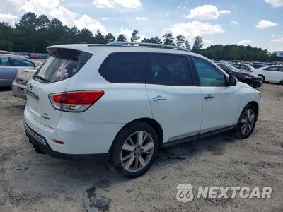 Trzecie zdjęcie samochodu z tyłu: 2015 NISSAN PATHFINDER S VIN:5N1AR2MM7FC693719 - miniatura