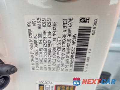 Zdjęcie 13 z 13 samochodu: 2021 HONDA CR-V EX VIN:2HKRW2H5XMH621532 - miniatura
