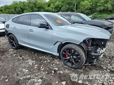 Czwarte zdjęcie samochodu z boku: 2024 BMW X6 M60I VIN:5UX43EX0XR9R43113 - miniatura