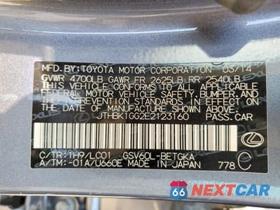 Zdjęcie 13 z 13 samochodu: 2014 LEXUS ES 350 VIN:JTHBK1GG2E2123160 - miniatura