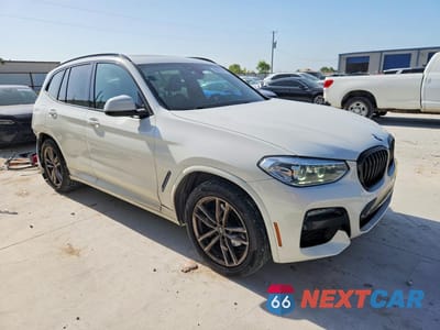 Czwarte zdjęcie samochodu z boku: 2021 BMW X3 SDRIVE30I VIN:5UXTY3C03M9H57707 - miniatura