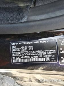 Zdjęcie 12 z 12 samochodu: 2021 BMW M440XI VIN:WBA13AR04MCF72259 - miniatura