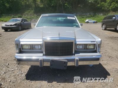 Piąte zdjęcie samochodu w środku: 1986 LINCOLN TOWN CAR VIN:1LNBP96F7GY600543 - miniatura