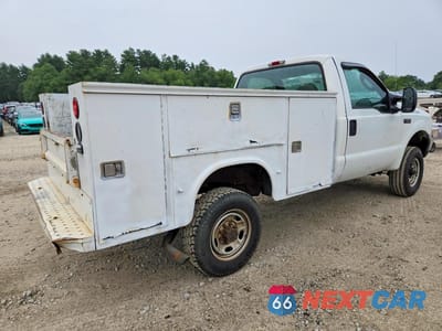 Trzecie zdjęcie samochodu z tyłu: 2004 FORD F250 SUPER DUTY VIN:1FTNF21L74ED93643 - miniatura