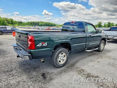 Trzecie zdjęcie samochodu z tyłu: 2003 CHEVROLET SILVERADO K1500 VIN:1GCEK14V43E282291 - miniatura