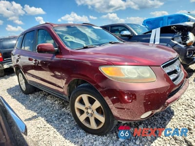 Czwarte zdjęcie samochodu z boku: 2007 HYUNDAI SANTA FE SE VIN:5NMSH13E47H121882 - miniatura