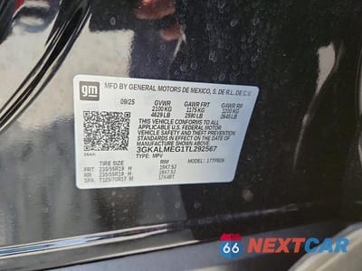Zdjęcie 13 z 13 samochodu: 2026 GMC TERRAIN ELEVATION VIN:3GKALMEG1TL292567 - miniatura