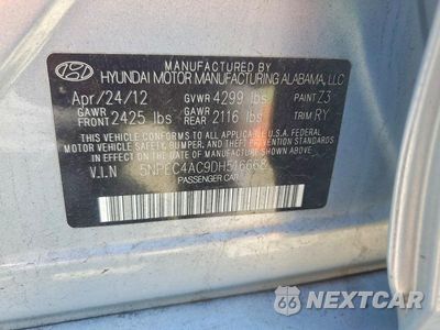 Zdjęcie 12 z 12 samochodu: 2013 HYUNDAI SONATA SE VIN:5NPEC4AC9DH516668 - miniatura