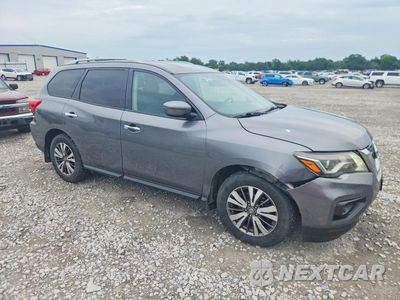 Czwarte zdjęcie samochodu z boku: 2019 NISSAN PATHFINDER SV VIN:5N1DR2MM5KC614443 - miniatura