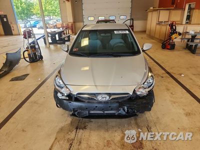 Piąte zdjęcie samochodu w środku: 2014 HYUNDAI ACCENT GLS VIN:KMHCT4AE8EU708367 - miniatura