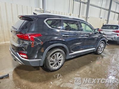 Trzecie zdjęcie samochodu z tyłu: 2020 HYUNDAI SANTA FE SEL VIN:5NMS3CADXLH288486 - miniatura