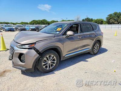 2019 HYUNDAI SANTA FE SEL 2.4L 5NMS33AD9KH041765 - główne zdjęcie licytacji z USA - miniatura