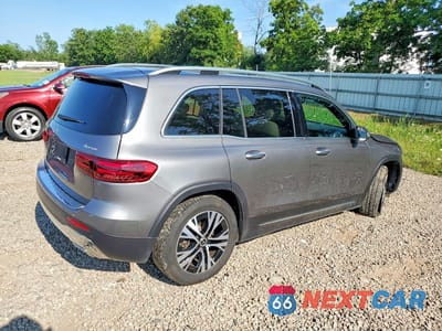 Trzecie zdjęcie samochodu z tyłu: 2024 MERCEDES-BENZ GLB 250 4MATIC VIN:W1N4M4HB1RW371223 - miniatura