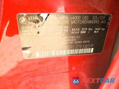 Zdjęcie 14 z 14 samochodu: 2009 BMW X6 VIN:5UXFG83509LZ93859 - miniatura