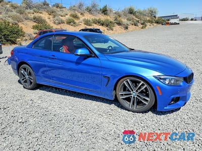 Czwarte zdjęcie samochodu z boku: 2020 BMW 430I VIN:WBA4Z1C08L5P91813 - miniatura