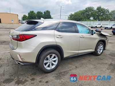 Trzecie zdjęcie samochodu z tyłu: 2017 LEXUS RX 350 BASE VIN:2T2BZMCA4HC079230 - miniatura