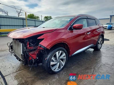 2019 NISSAN MURANO SL 5N1AZ2MJ8KN154045 - główne zdjęcie licytacji z USA - miniatura