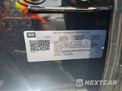 Zdjęcie 12 z 12 samochodu: 2023 CHEVROLET MALIBU LS VIN:1G1ZB5ST0PF185768 - miniatura