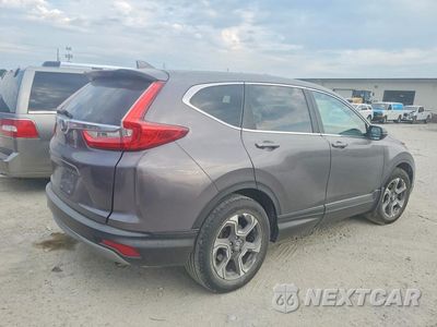 Trzecie zdjęcie samochodu z tyłu: 2017 HONDA CR-V EX VIN:7FARW1H50HE047672 - miniatura