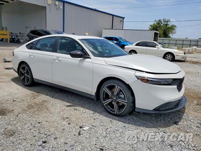 Czwarte zdjęcie samochodu z boku: 2026 HONDA ACCORD HYBRID SPORT VIN:1HGCY2F51TA028085 - miniatura
