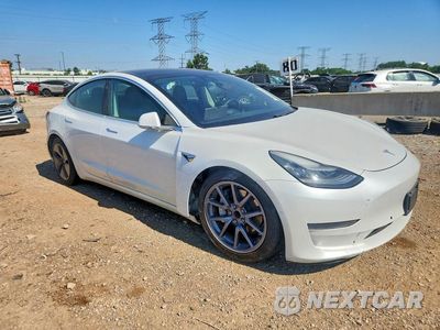 Czwarte zdjęcie samochodu z boku: 2020 TESLA MODEL 3 VIN:5YJ3E1EA2LF658950 - miniatura