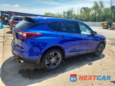 Trzecie zdjęcie samochodu z tyłu: 2023 ACURA RDX A-SPEC VIN:5J8TC2H66PL012673 - miniatura