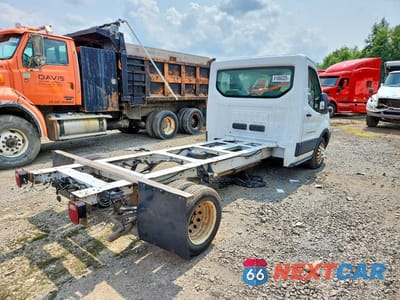 Trzecie zdjęcie samochodu z tyłu: 2019 FORD TRANSIT T-350 HD VIN:1FDBF8ZM9KKB71330 - miniatura