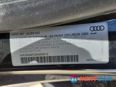 Zdjęcie 12 z 12 samochodu: 2014 AUDI A7 PREMIUM PLUS VIN:WAUWGAFC2EN093012 - miniatura