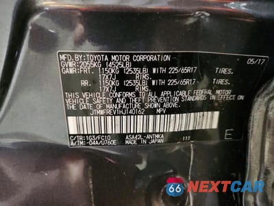 Zdjęcie 13 z 13 samochodu: 2017 TOYOTA RAV4 XLE VIN:JTMWFREV1HJ140162 - miniatura