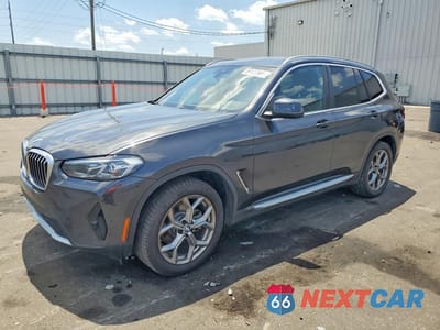 2022 BMW X3 SDRIVE30I 5UX43DP02N9M96443 - główne zdjęcie licytacji z USA - miniatura