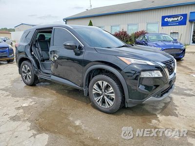 Czwarte zdjęcie samochodu z boku: 2021 NISSAN ROGUE SV VIN:JN8AT3BB5MW215389 - miniatura