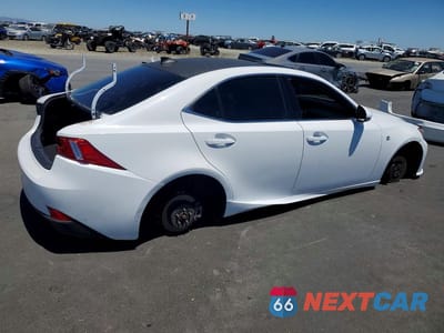 Trzecie zdjęcie samochodu z tyłu: 2016 LEXUS IS 200T VIN:JTHBA1D28G5021892 - miniatura