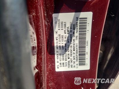 Zdjęcie 12 z 12 samochodu: 2013 HONDA ACCORD SPORT VIN:1HGCR2F56DA047911 - miniatura