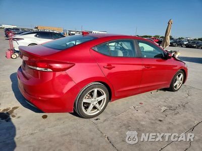 Trzecie zdjęcie samochodu z tyłu: 2018 HYUNDAI ELANTRA SEL VIN:5NPD84LF4JH214737 - miniatura