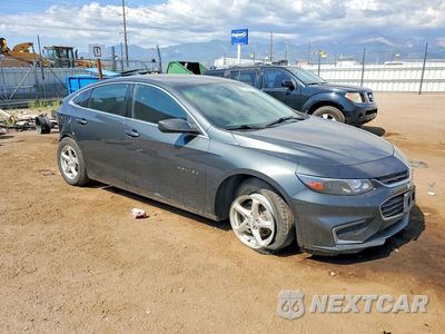 Czwarte zdjęcie samochodu z boku: 2018 CHEVROLET MALIBU LS VIN:1G1ZB5ST3JF215627 - miniatura
