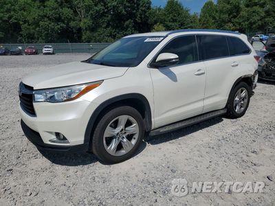 2016 TOYOTA HIGHLANDER LIMITED PLATINUM 5TDYKRFH1GS179459 - główne zdjęcie licytacji z USA - miniatura
