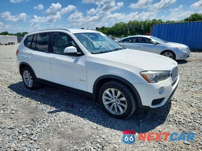 Czwarte zdjęcie samochodu z boku: 2016 BMW X3 XDRIVE28I VIN:5UXWX9C57G0D63392 - miniatura